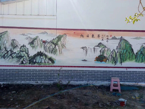 新乡旭日东升文化墙